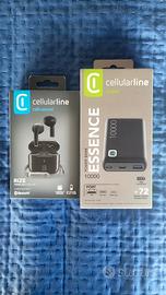 cuffie bluetooth + pawer bank 