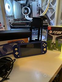 Nintendo Switch Lite Blu 32GB +SSD da 64GB + 2hioc