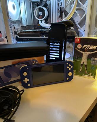 Nintendo Switch Lite Blu 32GB +SSD da 64GB + 2hioc