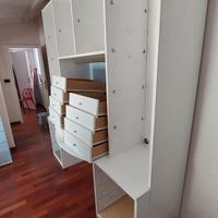 Scrivania/libreria a ponte di buona qualità