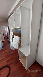 Scrivania/libreria a ponte di buona qualità