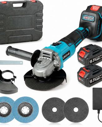 Smerigliatrice angolare a batteria 125 mm brushles