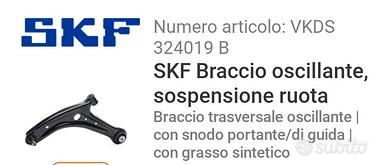 Trapezio anteriore sx per Ford Fiesta 