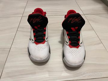 JORDAN MAX AURA 4 - Sneakers alte buanche e rosse