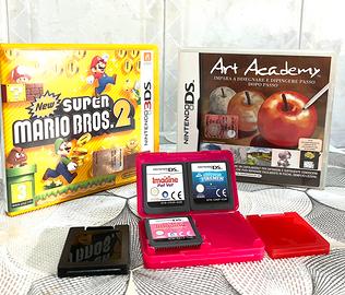 Set 5 giochi Nintendo DS e 3DS + 3 custodie
