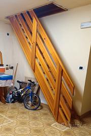 Scala alla marinara in larice massello 