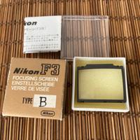 Nikon Focusing Screen B Schermo Di Messa a Fuoco