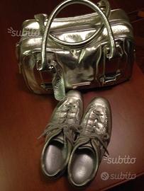 Hogan sneakers e borsa bauletto Fergie