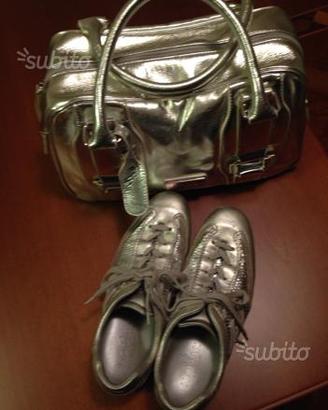 Hogan sneakers e borsa bauletto Fergie