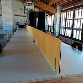 Pannelli divisori per scrivanie uffici 