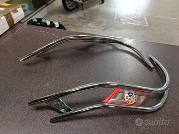 COPPIA BORDO SCUDO  CROMATO  NUOVO  VESPA 50 