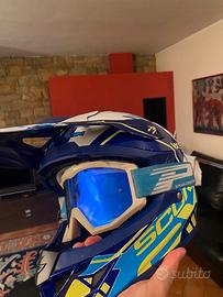 Casco motocross Scorpion vx-15 + mascherina