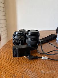 Sony A dslr-230 con obbiettivo 18/55 e Dt 16/50