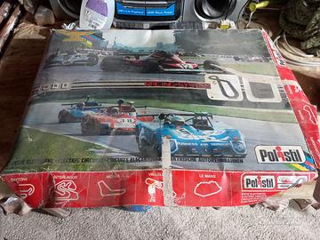 Pista polistil vintage gioco