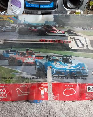 Pista polistil vintage gioco