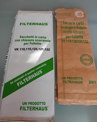 Folletto sacchetti carta