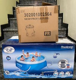 piscina bestway  2.44 x66 cm