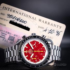 Omega Speedmaster Reduced Schumacher con garanzia