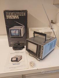 TV PORTATILE MARYLAND DELUXE 5" COLORI 12-220VOLT