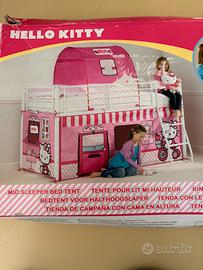 Hello Kitty tenda tunnel letto bambina introvabil