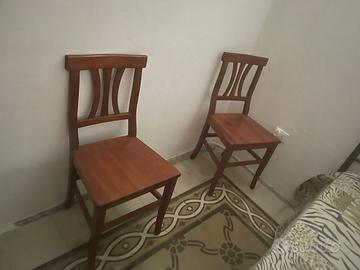 Sedie in legno