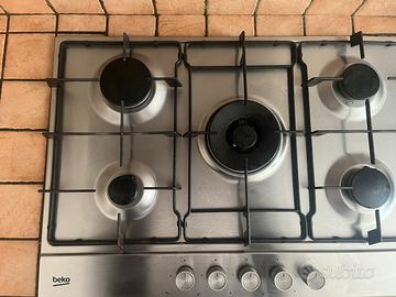 piano cottura 5 fuochi