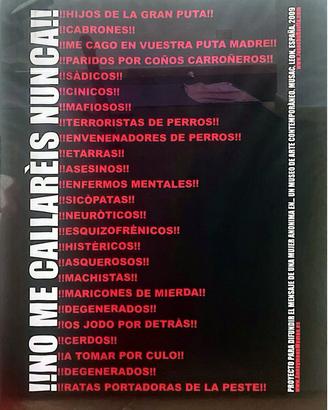 Poster mostra originale Josechu Dávila MUSAC 2009
