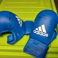 Guantoni karate Adidas bambino, cinture, 