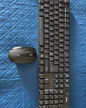 Set mouse e tastiera Trust wireless