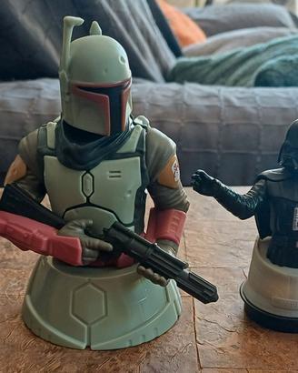 Lotto 4 Personaggi Collezionismo Star Wars, Marvel