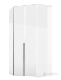 Cabina Armadio bianca lucida