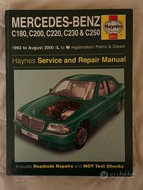 Mercedes classe C 180 ecc. manuale di servizio.