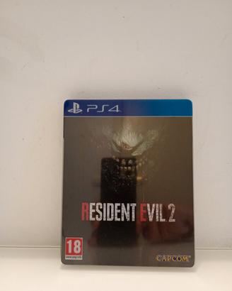 Resident Evil 2 Remake steelbook PS4 
