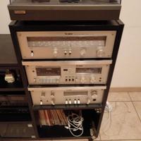 impianto stereo anni 70 80 