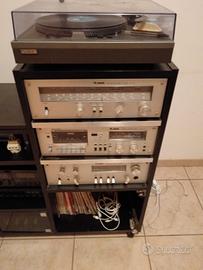 impianto stereo anni 70 80 