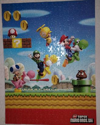 Puzzle New Super Mario Bros. Wii
