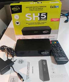 decoder TV digitale terrestre Digiquest DVB-T2 HD