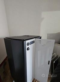 Caldaia pellet vulcania 24kw con boiler sanitario