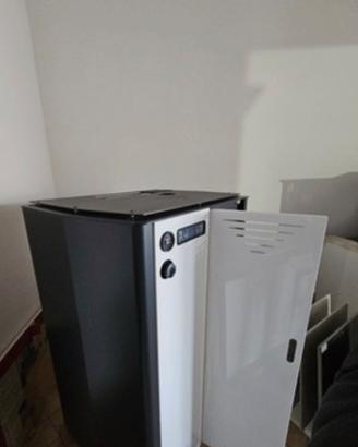 Caldaia pellet vulcania 24kw con boiler sanitario