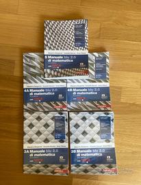 Manuale Blu 2.0 di matematica 3a,3b,4a,4b,5