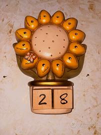 Sole e sole con calendario grandi thun