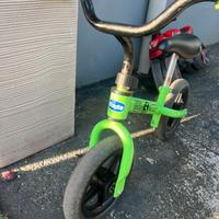Chicco green rocket senza pedali