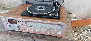 giradischi con radio