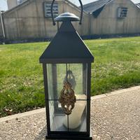 Lanterna porta candela o porta piante grasse