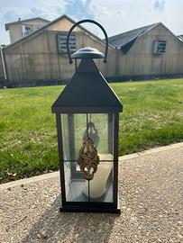 Lanterna porta candela o porta piante grasse