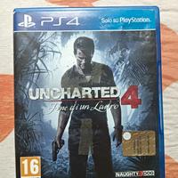 Uncharted 4  ( Fine di un ladro ) Ps4 