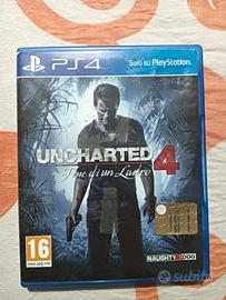 Uncharted 4  ( Fine di un ladro ) Ps4 