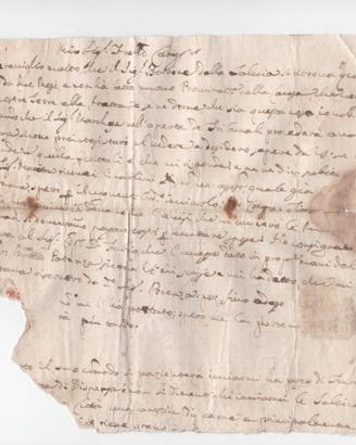 Archivio Storico 1700 Caggiano (SA) Prefilatelica