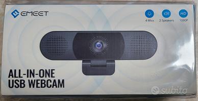 webcam emeet c980 pro all in one NUOVO 