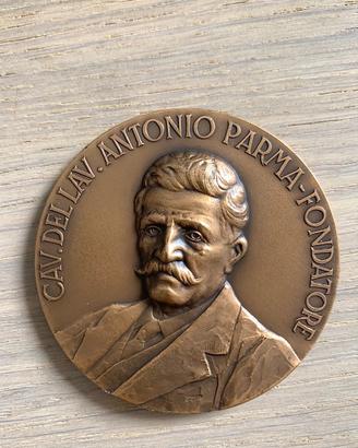 Medaglia commemorativa Parma Antonio Saronno